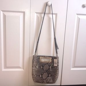 Michael Kors Snakeskin Medium Messenger Bag
